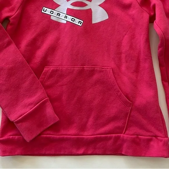 Girls Under Armour Hooded Sweatshirt - Picture 3 of 5